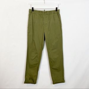 Everlane Olive Easy Chino Pull On Pant Medium